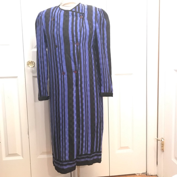 Soo Yung Lee Vintage Silk dress 6 - Picture 1 of 8